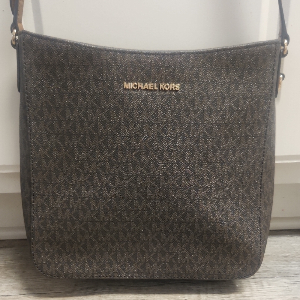 Michael Kors Dark Brown Crossbody Bag - Picture 15 of 15